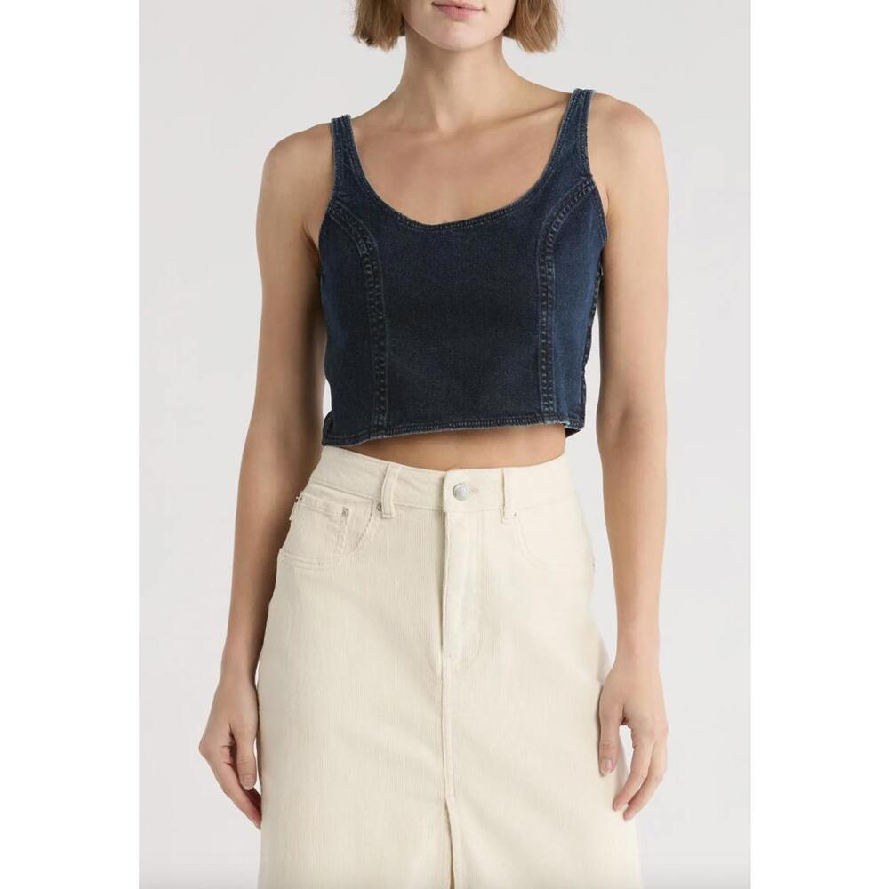 NWT! DL1961 Cary Denim Tank Top in Cromer Size XS